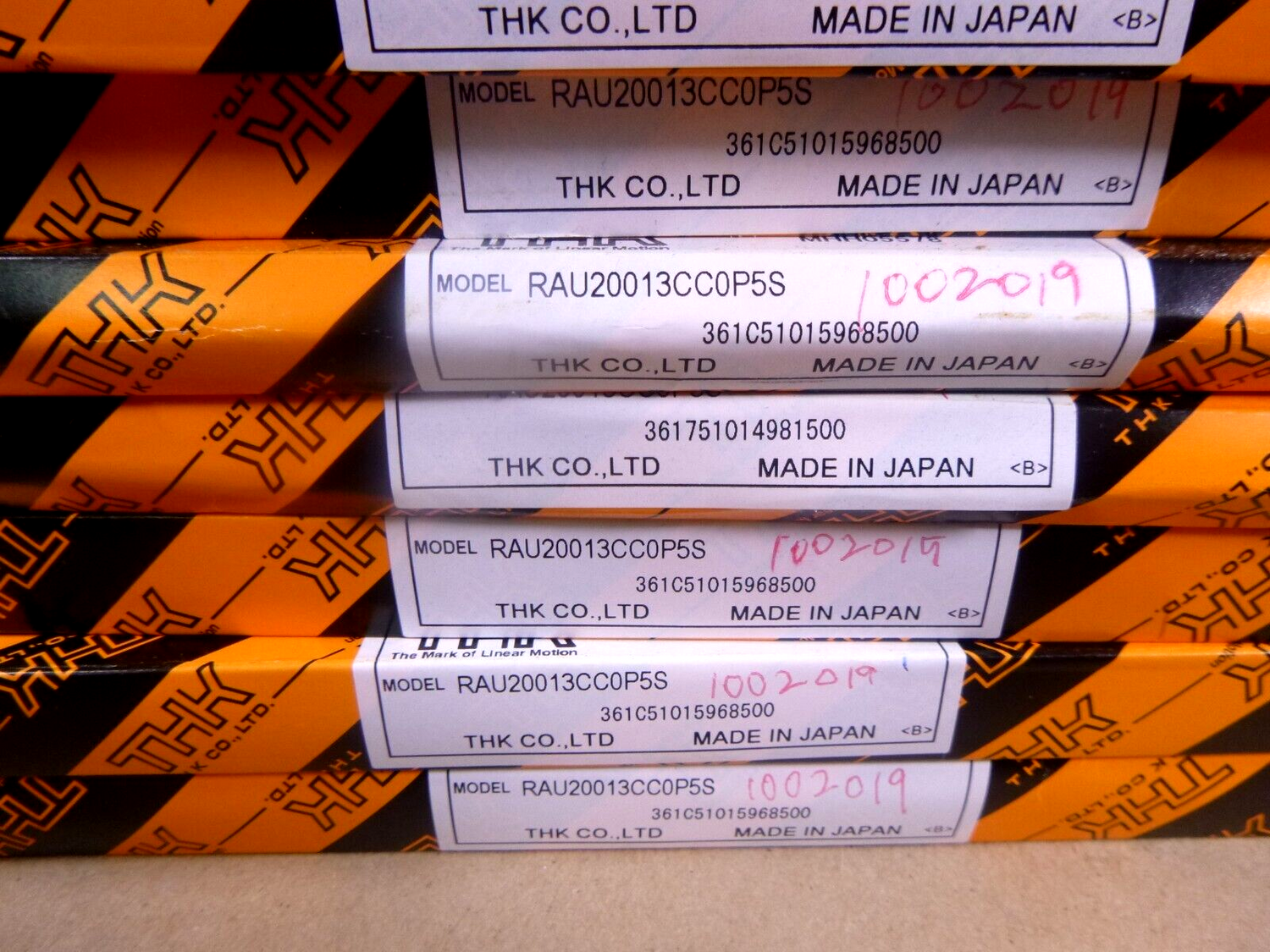 (Lot of 15) THK RAU Micro Cross-Roller Bearings RAU15008, RAU16013 &amp; RAU20013 | Industrial MRO Replacement Parts, Manufacturing Machine Parts &amp; Components, Heavy Equipment Parts Supplier