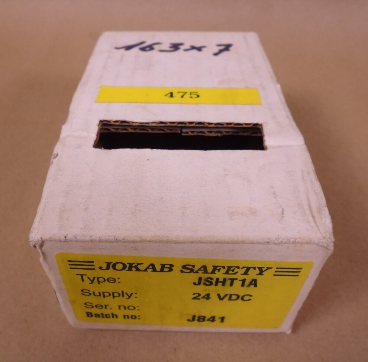 NEW Jokab Safety JSHT1A Safety Relay 24VDC | Electrical MRO Replacement Parts &amp; Components and Commercial Electrical Supplies Company