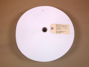 2" Inch Wide White Military Polyester Textile Tape 500' Ft. Long MIL-T-43566