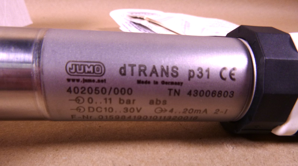 402050/000 JUMO dTRANS p31 Pressure transmitter for increased media temperature | Electrical MRO Replacement Parts & Components and Commercial Electrical Supplies Company