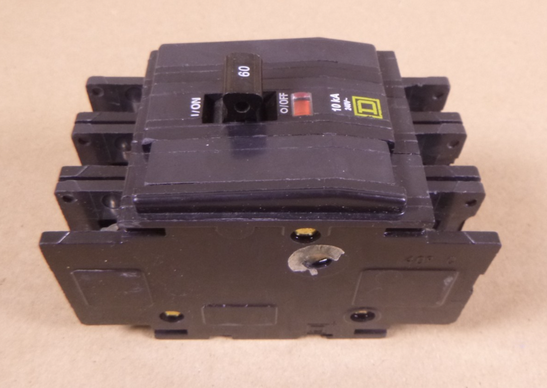 *DENT* Square D QOU360 60A 3-Pole 240VAC Circuit Breaker QOU | Electrical MRO Replacement Parts &amp; Components and Commercial Electrical Supplies Company