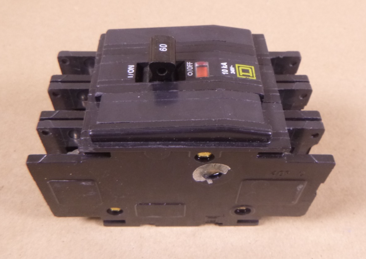 *DENT* Square D QOU360 60A 3-Pole 240VAC Circuit Breaker QOU | Electrical MRO Replacement Parts &amp; Components and Commercial Electrical Supplies Company