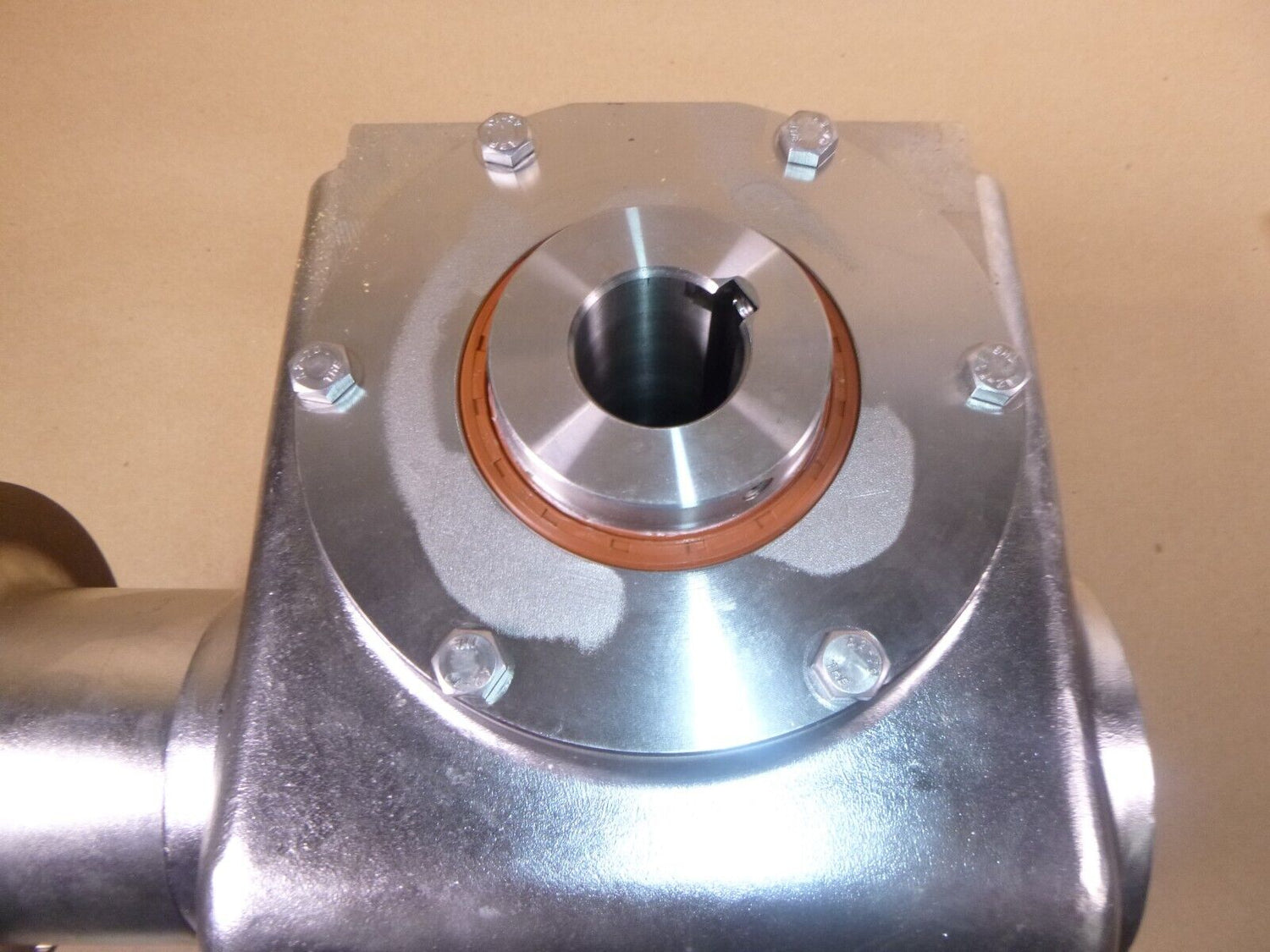 Cone Drive Food Grade Gearbox 1-7/16" Hollow Shaft 145TC Size 76 (3" C.D.) 60:1 | Industrial Electric Motors, Pumps &amp; Parts