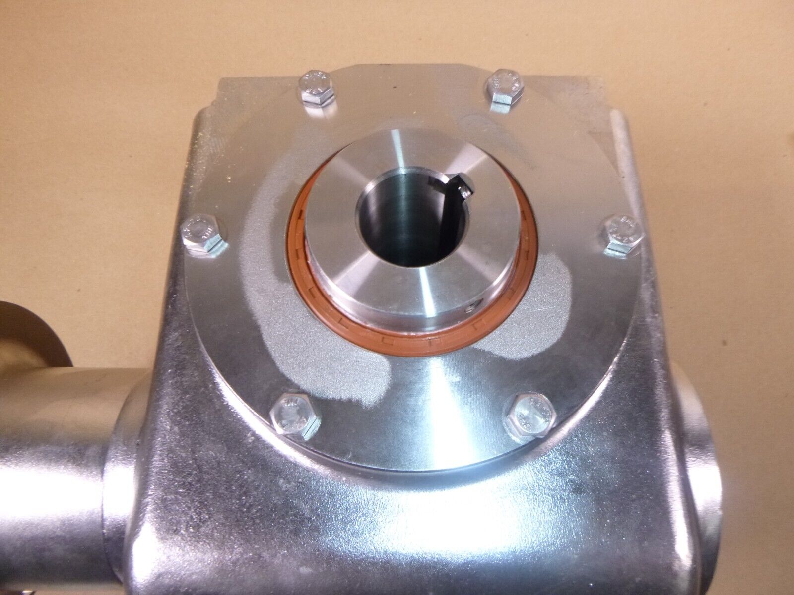 Cone Drive Food Grade Gearbox 1-7/16" Hollow Shaft 145TC Size 76 (3" C.D.) 60:1 | Industrial Electric Motors, Pumps &amp; Parts