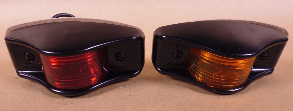 (SET) M998 FMTV Cast Aluminum LED Side Marker Light 12/24V Black Red Amber USA | Genuine FMTV Replacement Parts, LMTV Parts For Sale and Military Surplus Medium Tactical Vehicle Parts & Components