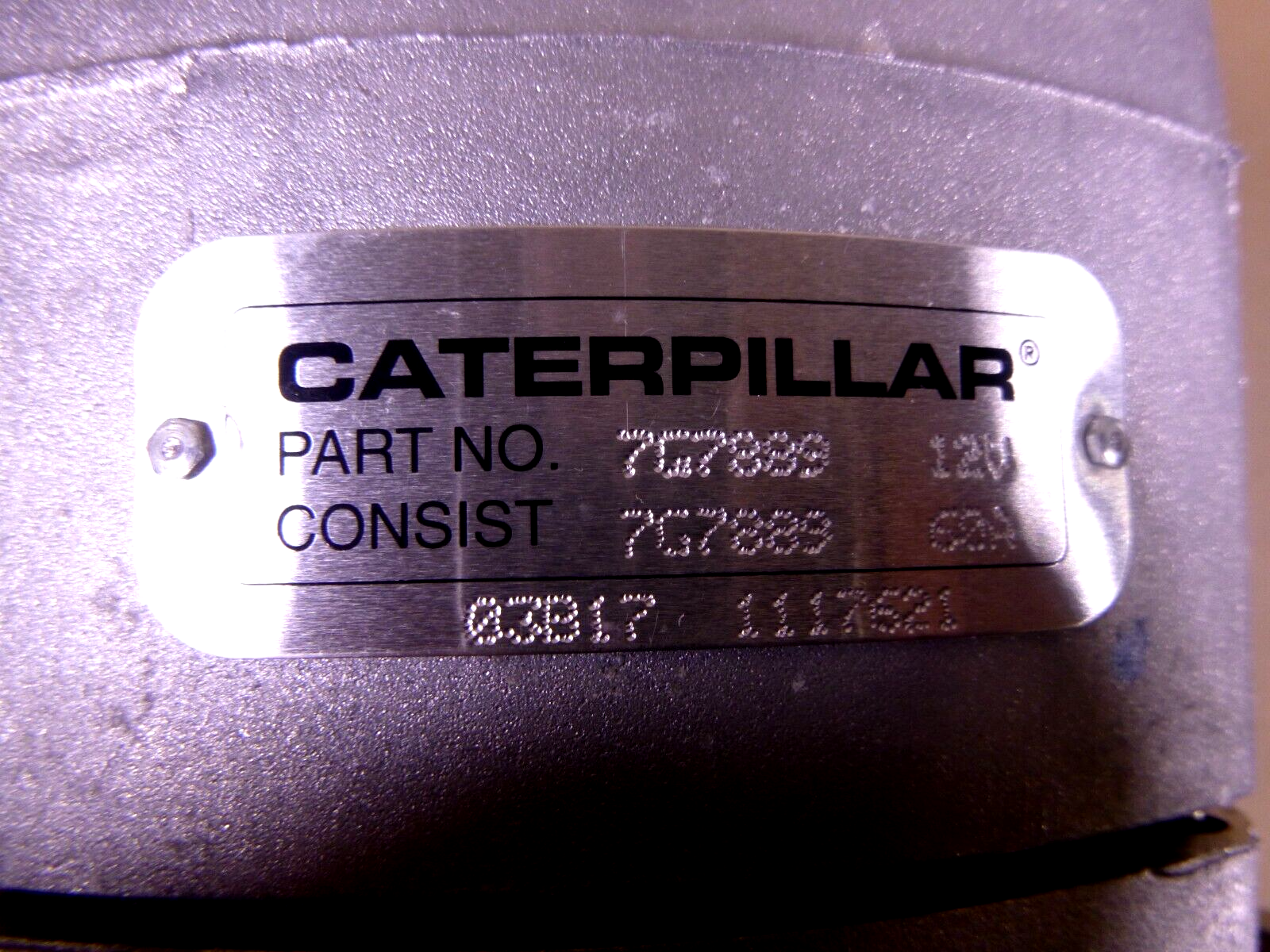 New Genuine OEM 12 Volt 60 Amp Caterpillar Alternator 7G7889, 7G-7889 | Industrial Tractor Parts Supplier and Surplus Tractor Parts &amp; Accessories