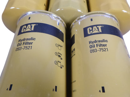 (5 Pack) CAT 093-7521 Hydraulic Oil Filter Caterpillar OEM
