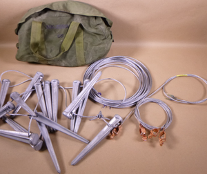 Military Surface Wire Grounding Kit SWGK MK-2551A/U PORTABLE HAM, CB, RADIO