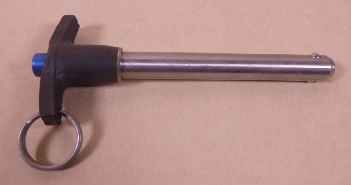 1/2" Shank x 3-1/2" Grip T Hdl Stainless Steel Quick Release Pin Avibank USA