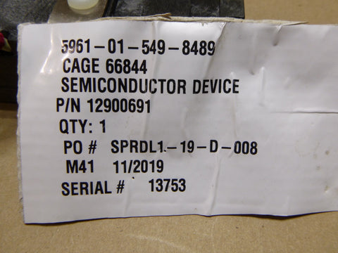 USGI Semiconductor Device 12900691, QJD0180002, 5961-01-549-8489 | Electrical MRO Replacement Parts & Components and Commercial Electrical Supplies Company