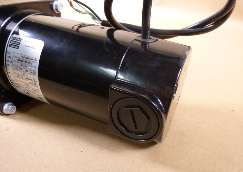 Bodine Parallel Shaft DC Gearmotor 1072, 1/4 Hp, 8 Rpm, 205 Lb-in., 33A5BEPM-WX4 | Industrial Electric Motors, Pumps & Parts