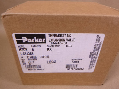 H4TXV03 TXV Kit Allied Parker 1.851365 Expansion Valve HXCE6KX200R410A | Industrial MRO Replacement Parts, Manufacturing Machine Parts &amp; Components, Heavy Equipment Parts Supplier