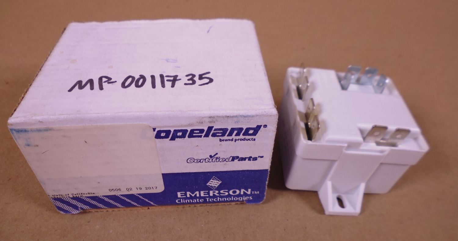 Copeland 940-0001-54 Potential Relay 3ARR3KC10V5 Refrigeration Machine | Electrical MRO Replacement Parts &amp; Components and Commercial Electrical Supplies Company