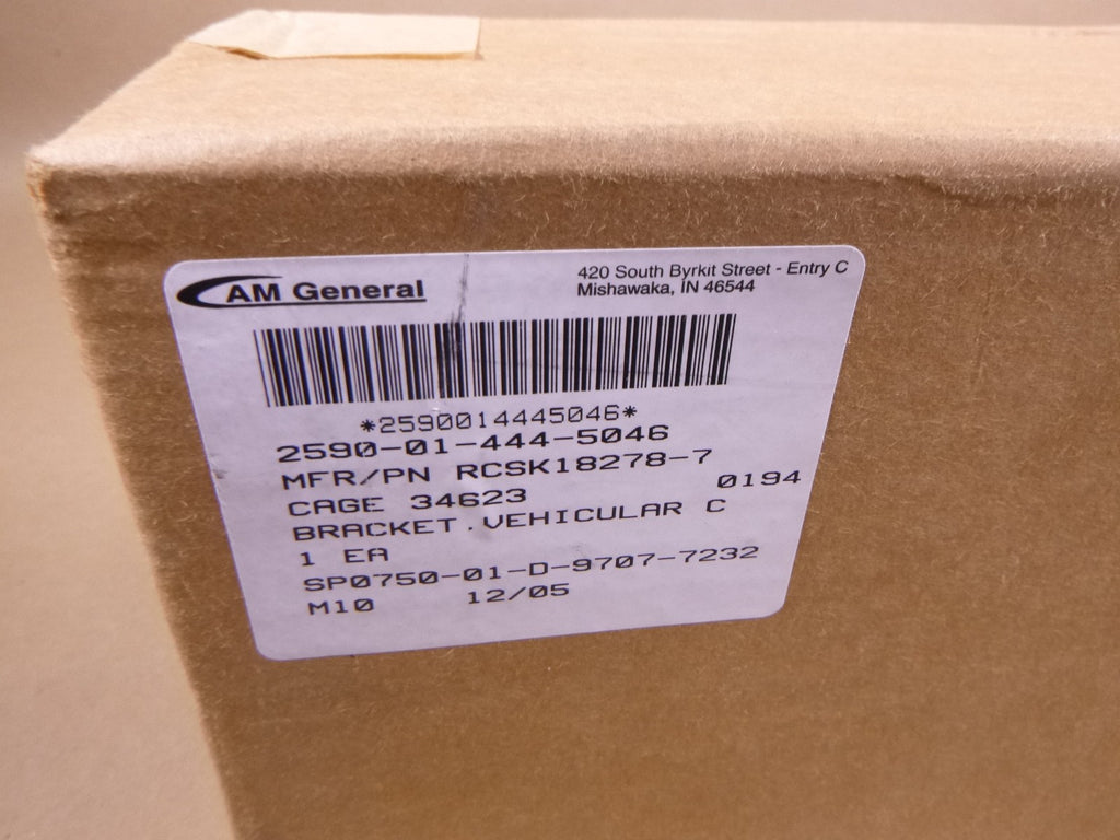 A/C Idler Pulley Bracket M1114 ECV HMMWV , RCSK18278-7 , 2590-01-444-5046 | Genuine HMMWV Replacement Parts and Military Surplus Humvee Parts & Accessories