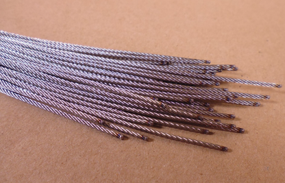 DMC Daniels C10-924 Safe-T-Cable .062" x 24" 321 S/S Cables &amp; Ferrules (50 PCS) | Industrial MRO Tools and Replacement Industrial Equipment Components