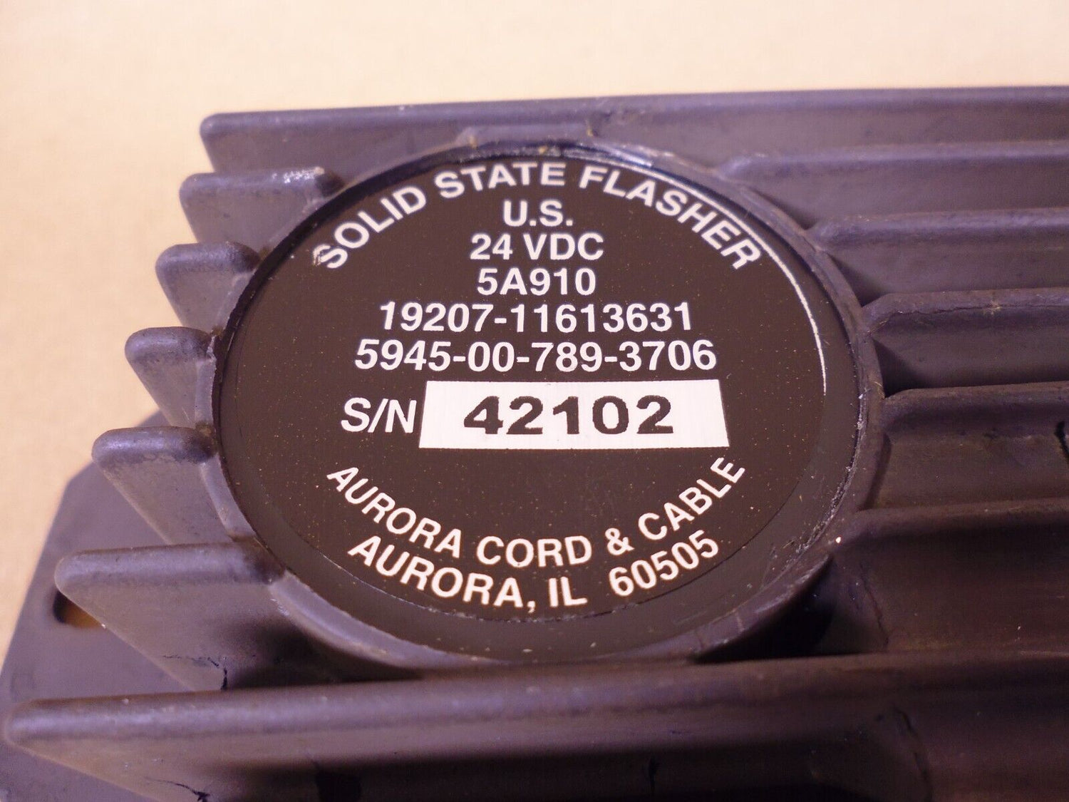 Aurora USA HMMWV M998 Directional Flasher M939 M35 11613631 5945-00-789-3706 | Genuine M35 Military Truck Parts and M939 Cargo Truck Surplus Parts