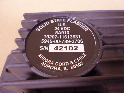 Aurora USA HMMWV M998 Directional Flasher M939 M35 11613631 5945-00-789-3706 | Genuine M35 Military Truck Parts and M939 Cargo Truck Surplus Parts