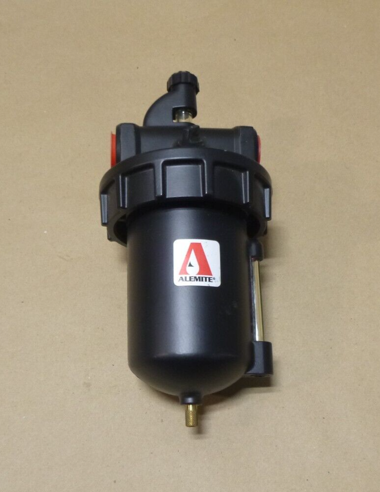 Alemite 5912-2 Air Line Lubricator 3/4" IN/OUT, 250 PSI, 16 Ounce Bowl | Industrial MRO Replacement Parts, Manufacturing Machine Parts &amp; Components, Heavy Equipment Parts Supplier
