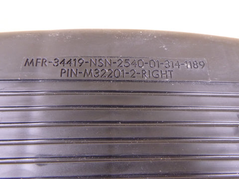 USGI M998 Humvee (LH) Black M32201-1 & (RH) M32201-2 Split Rear View Mirrors | Genuine HMMWV Replacement Parts and Military Surplus Humvee Parts & Accessories