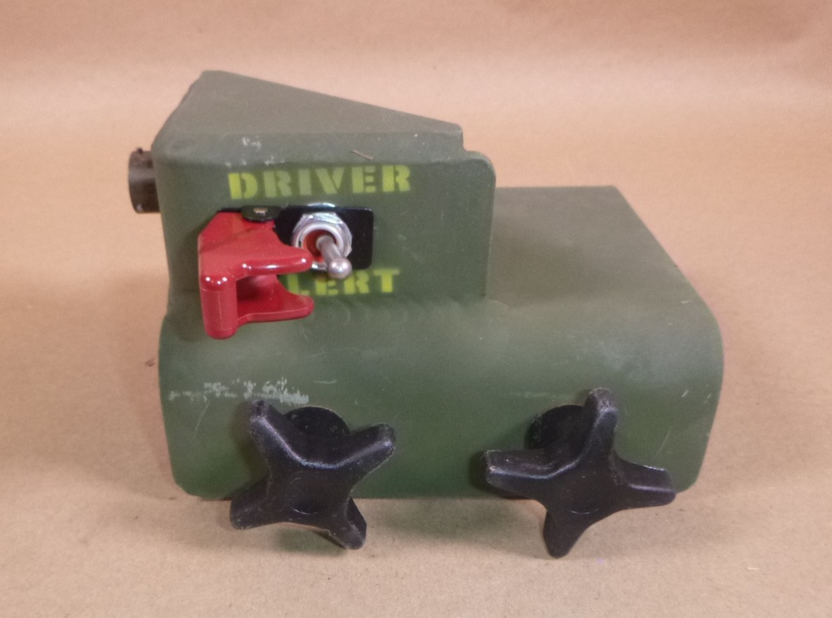 USGI FMTV Troop Seat Driver Alarm Control Switch 6350-01-442-8571, 12421416 | Genuine FMTV Replacement Parts, LMTV Parts For Sale and Military Surplus Medium Tactical Vehicle Parts &amp; Components