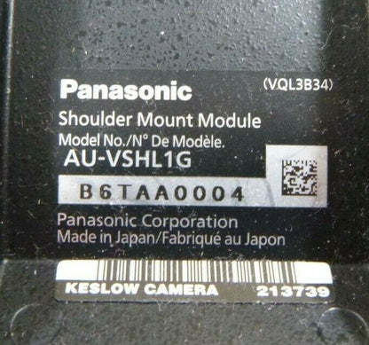 PANASONIC AU-VSHL1G ENG STYLE SHOULDER MOUNT FOR VARICAM PURE 35 HS CAMERA | Industrial MRO Replacement Parts, Manufacturing Machine Parts &amp; Components, Heavy Equipment Parts Supplier
