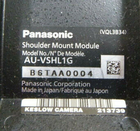 PANASONIC AU-VSHL1G ENG STYLE SHOULDER MOUNT FOR VARICAM PURE 35 HS CAMERA | Industrial MRO Replacement Parts, Manufacturing Machine Parts & Components, Heavy Equipment Parts Supplier