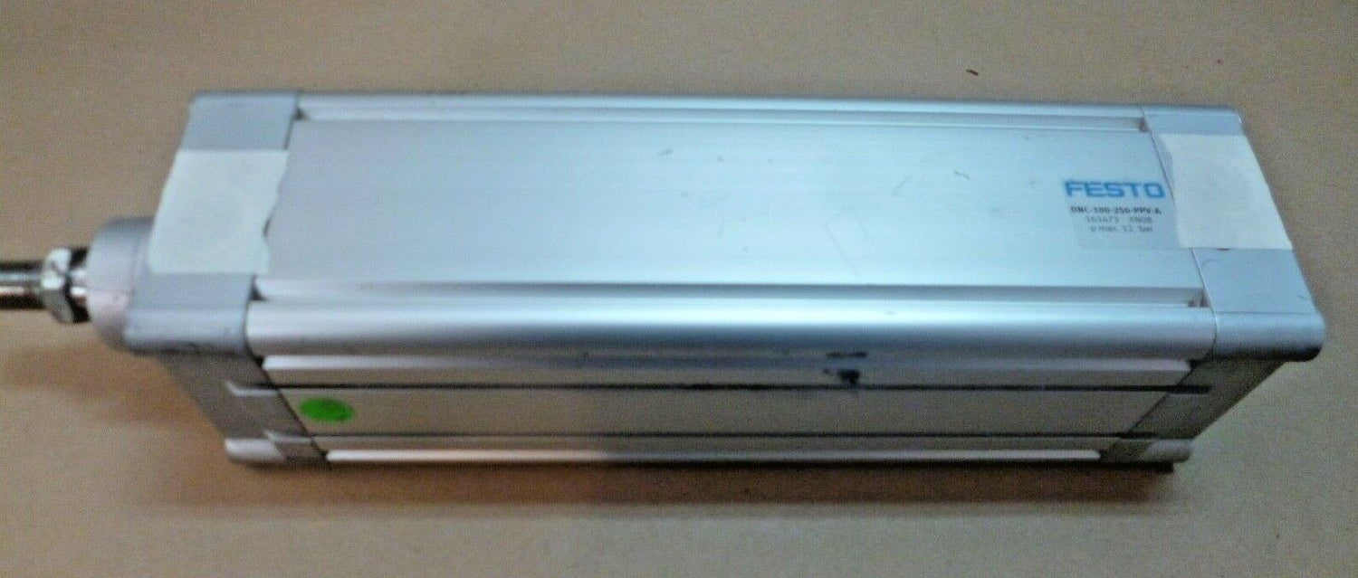 FESTO PNEUMATIC CYLINDER DNC-100-250-PPV-A (163473) 100MM X 250MM STROKE DBL ACT | Industrial MRO Replacement Parts, Manufacturing Machine Parts &amp; Components, Heavy Equipment Parts Supplier