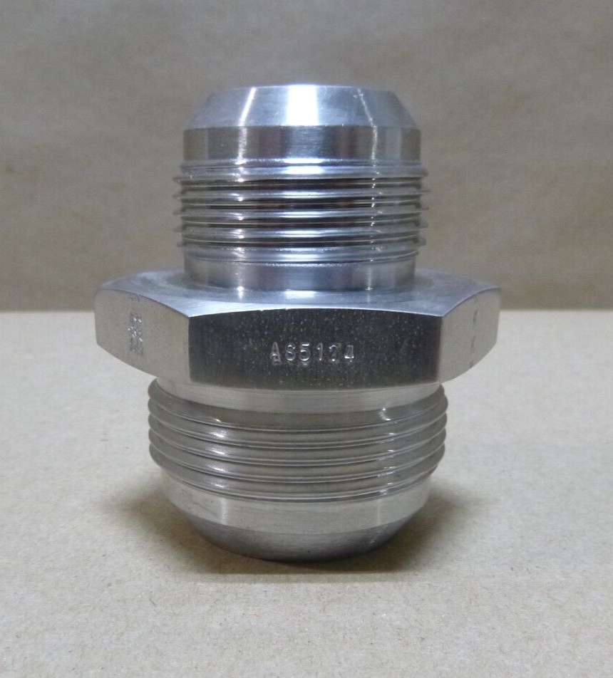 (2x) AS5174 FITTING, FLARED BOSS UNION AND REDUCER AS5174K2016, 4730-00-928-3453 | Industrial Replacement Nuts &amp; Bolts Distributor and Machinery Screws &amp; Fasteners Supply