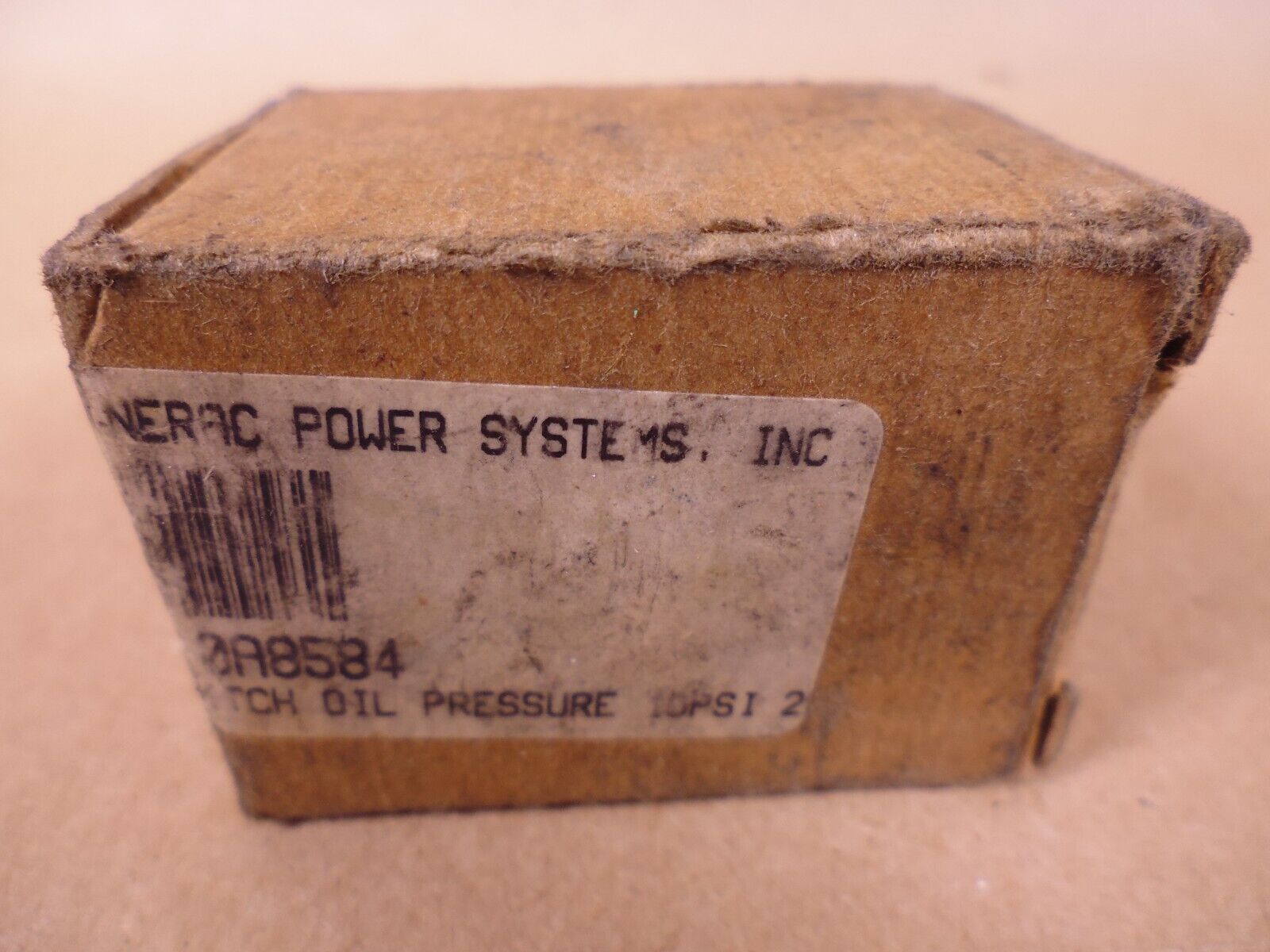 Generac OEM 0A8584 Oil Pressure Switch 2P 10PSI 1/8-27NPT NC Normally Closed | Genuine MEP Generator Replacement Parts and Military Surplus Generator Parts