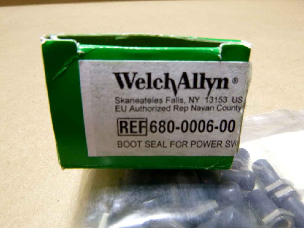 Welch Allyn 680-0006-00 Boot Seal For Power Switch (20 Pack) | Industrial MRO Replacement Parts, Manufacturing Machine Parts & Components, Heavy Equipment Parts Supplier