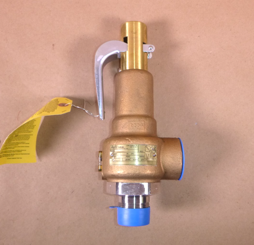 19SGFA32 Apollo Safety Relief Valve 19 Series 1-1/4" MNPT x 1-1/2" FNPT 32 Psi | Industrial MRO Replacement Parts, Manufacturing Machine Parts &amp; Components, Heavy Equipment Parts Supplier