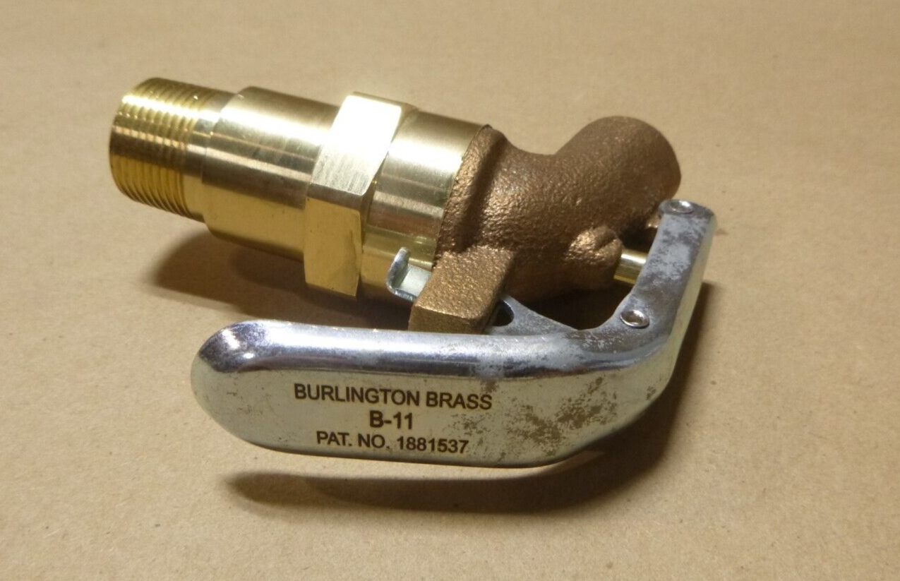 USGI Military Burlington Brass Manual Drum Faucet Self Closing 4 GPM, 3/4" NPT | Industrial MRO Replacement Parts, Manufacturing Machine Parts &amp; Components, Heavy Equipment Parts Supplier