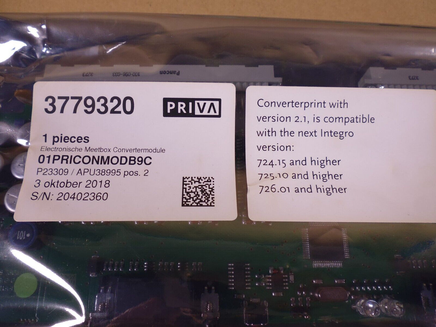 Priva 3779308 Module Converter 4xMbx E , 3779320 Interface 3770970 , 3471395 | Electrical MRO Replacement Parts &amp; Components and Commercial Electrical Supplies Company
