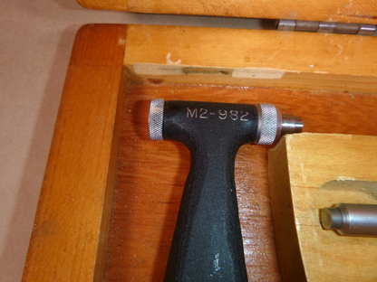 USED Scherr Tumico Interchangeable Anvil Outside Micrometer Set 12" to 18" Range | Industrial MRO Tools and Replacement Industrial Equipment Components