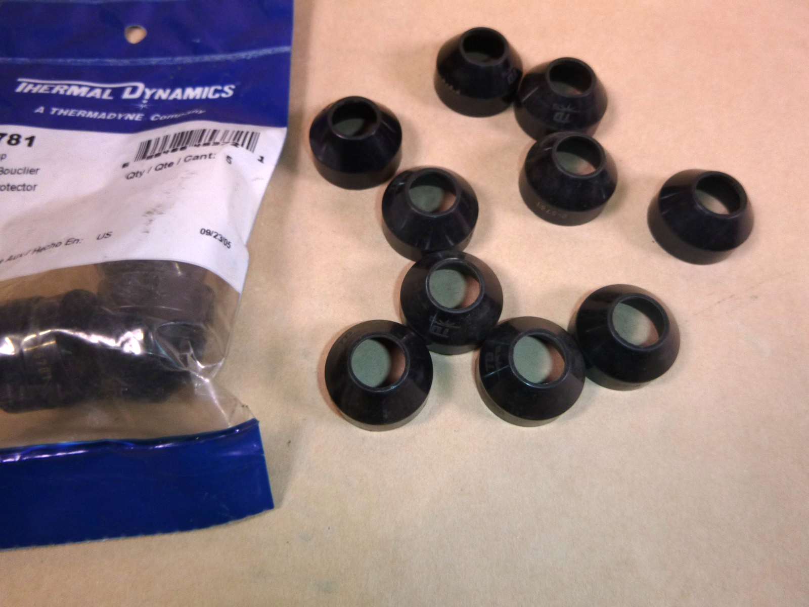 9-5781 Thermal Dynamics Shield Cup (Lot of 15 Pcs.) | Industrial MRO Replacement Parts, Manufacturing Machine Parts &amp; Components, Heavy Equipment Parts Supplier