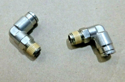 10x Brass Male Elbow, 90 Degrees, 1/4 in Tube Size, 1/8 in Pipe Size (10 Pcs.) | Industrial Replacement Nuts &amp; Bolts Distributor and Machinery Screws &amp; Fasteners Supply