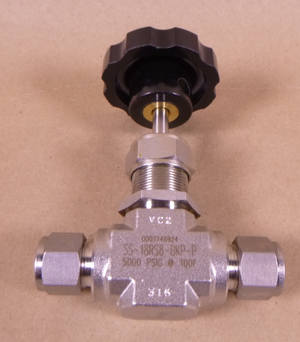 SS-18RS8-BKP-P Swagelok Needle Valve SS-18RS8 5000PSIG @ 100F