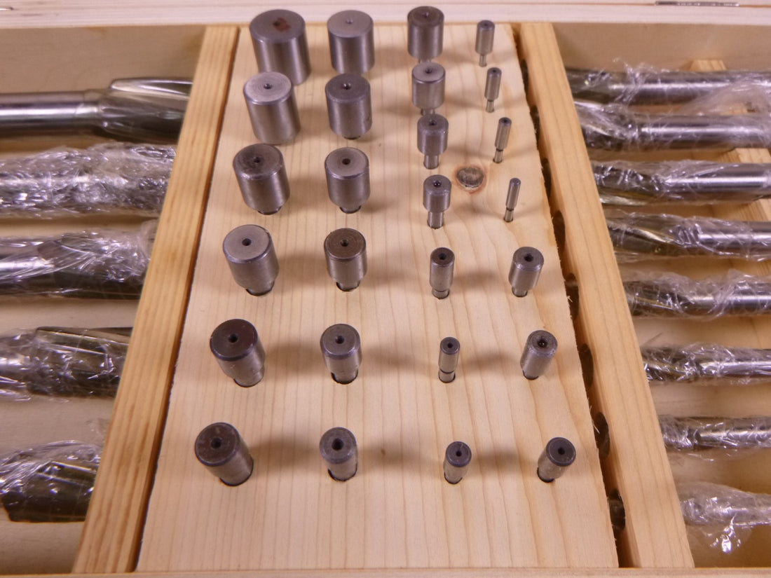 (39 Piece Set) HSS Counterbore Set Counterbores, 1/4" To 1" Large, 3/32" To 3/4" | Industrial MRO Tools and Replacement Industrial Equipment Components