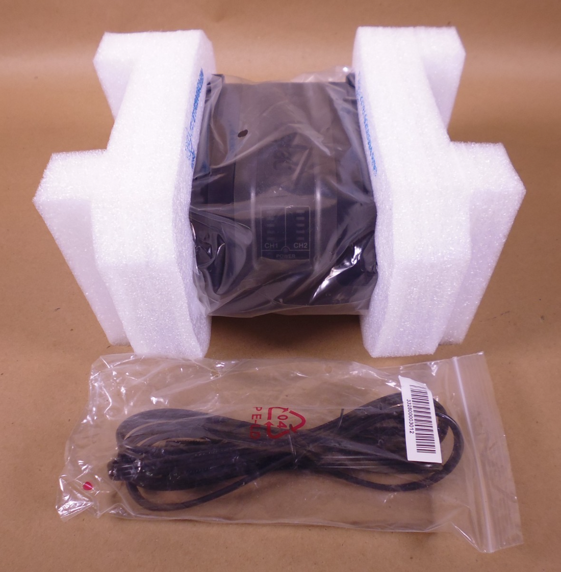 NEW Getac AY-C431 Dual Bay Battery Charger with Power Cord C431 For F110 Main | Industrial MRO Tools and Replacement Industrial Equipment Components
