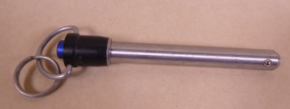 1/2" Shank x 3-1/2" Ring Hdl Stainless Ball Lock Quick Release Pin Avibank USA