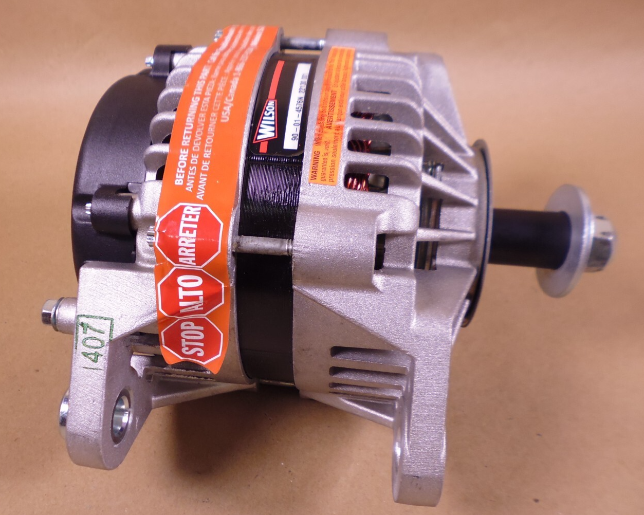 Wilson 90-01-4576N 24Si Alternator 12V 160A J180 Mount Fits Kenworth Mack Ford | Replacement Truck Parts, Trailer Accessories, Automobile Supplies, Car Parts &amp; Accessories