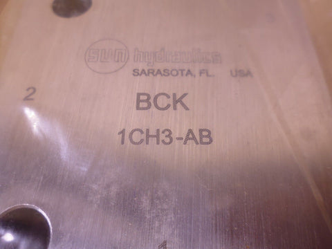 Sun Hydraulics CBEA-LAN-BCK Cartridge Valve CBEALAN 1CH3-AB , 4820-01-453-6133 | Industrial MRO Replacement Parts, Manufacturing Machine Parts & Components, Heavy Equipment Parts Supplier