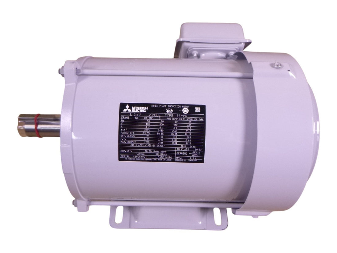 Mitsubishi SF-PR 2.2kw Three Phase Induction Motor 2-Pole 90L 400/440/460V
