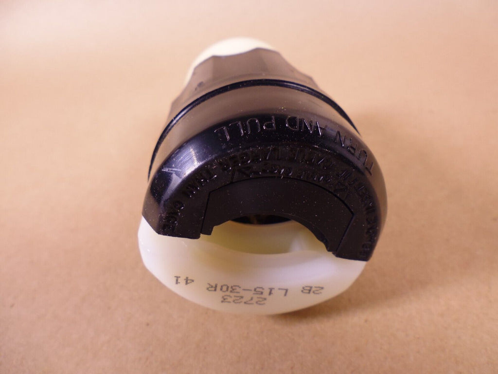 Leviton Locking Grounding Connector 3-Pole 4-Wire 30A 250V 2723 | Electrical MRO Replacement Parts & Components and Commercial Electrical Supplies Company