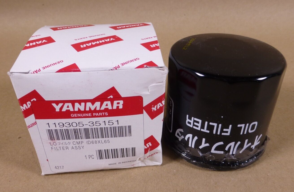 OEM Yanmar Marine Oil Filter 119305-35151 1GM10 2GM20 3GM30 3YM30 2GM 3YM20 1GM