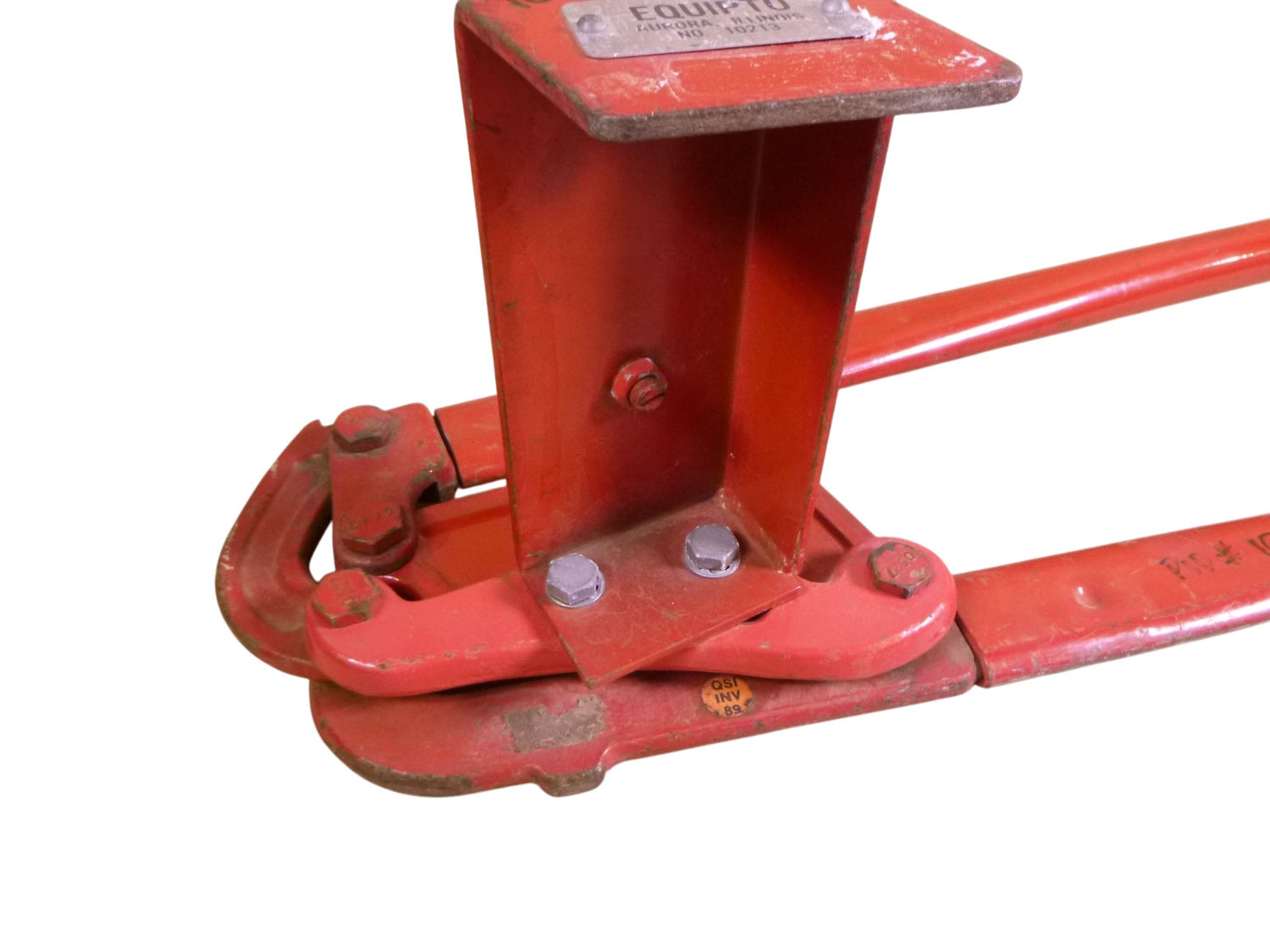 USED Equipto 10213 Slotted Angle Iron Shear Manual Cutter 3" Cutter x 39" Long | Industrial MRO Tools and Replacement Industrial Equipment Components