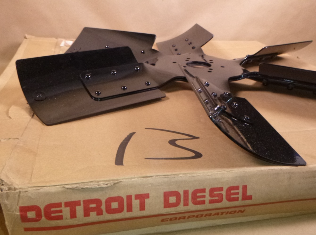 5171228 Genuine MTU/Detroit Diesel Engine Cooling Fan 6 Blade 26" Diameter | Replacement Truck Parts, Trailer Accessories, Automobile Supplies, Car Parts &amp; Accessories