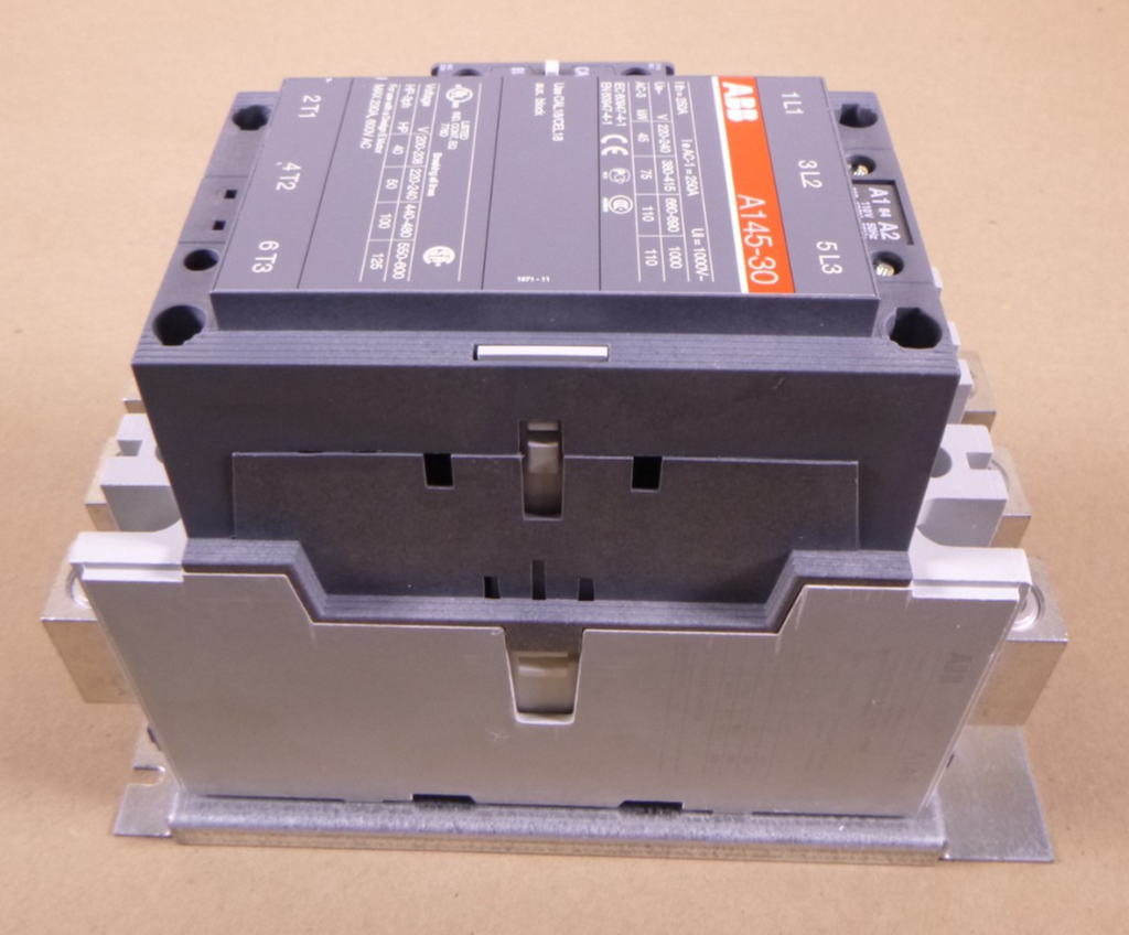 A145-30 ABB Contactor 250A , 220V - 1000V, 45 - 110 kW, 3ph 40-125HP | Electrical MRO Replacement Parts & Components and Commercial Electrical Supplies Company