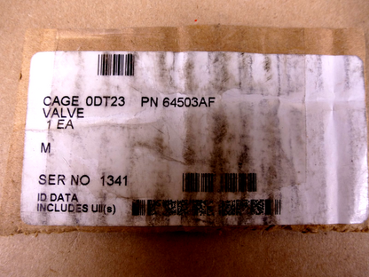 64503AF Eaton Carter Bypass Pressure Control Valve 3" Inch (Needs Repair) | Industrial MRO Replacement Parts, Manufacturing Machine Parts &amp; Components, Heavy Equipment Parts Supplier