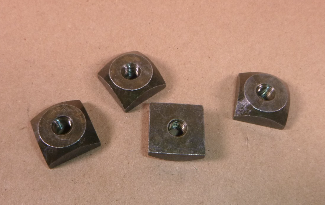4x USGI M998 MRAP Gunners Platform Blank Square Nut 45611-10, 5310-01-298-4686 | Genuine FMTV Replacement Parts, LMTV Parts For Sale and Military Surplus Medium Tactical Vehicle Parts &amp; Components